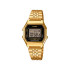Casio Vintage LA680WGA-1 ženski sat Octagon Digital Mid Size Gold Tone Black Display