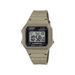 Casio Vintage W-217H-5A unisex Digital Retro XL Sand