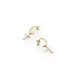 Chiara Ferragni J19AWC24 minđuše Croos With Small Pearl Gold Tone