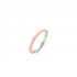TI SENTO 12225CP/52 prsten Classic White Zirconia 2mm Sterling Silver 925 Enamel Coral Pink Veličina 52