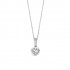 TI SENTO 6739ZI ogrlica Classic Round Zirconia 925 Sterling Silver Minimalistic