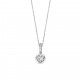TI SENTO 6739ZI ogrlica Classic Round Zirconia 925 Sterling Silver Minimalistic