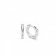 TI SENTO 7557SI mindjuše alke Classic Medium 925 Sterling Silver 18mm