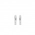 TI SENTO 7557SI mindjuše alke Classic Medium 925 Sterling Silver 18mm