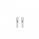 TI SENTO 7557SI mindjuše alke Classic Medium 925 Sterling Silver 18mm