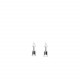 TI SENTO 7820BO mindjuše  Arrow Stud Black Oniks Detail Silver 925 15mm