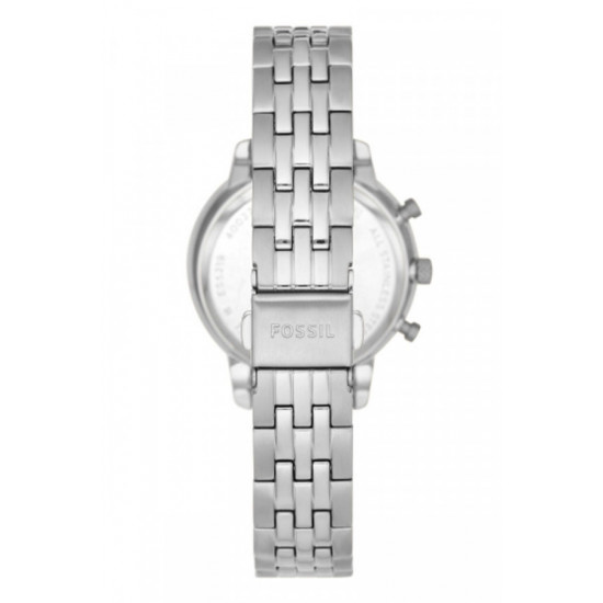 Fossil ES5217 ženski sat Neutra Chronograph Silver Tone Mother of Pearl Dial 36mm