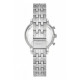 Fossil ES5217 ženski sat Neutra Chronograph Silver Tone Mother of Pearl Dial 36mm