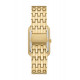 Fossil ES5304 ženski sat Raquel pravougaono kućište Gold Tone Cirkon Mother of Pearl Dial Roman Numerals 26mm