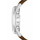 Fossil FS4735 muški sat Grant Chronograph Bestseller Classic Roman Numerals kožni kaiš Brown Champagne Dial Edition 44mm