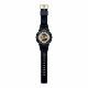 G-SHOCK GMA-S110GB-1A ženski sat Lady Mid-Size Analog-Digital Black Glossy Metallic Silver Gold Dial 20ATM Bestseller