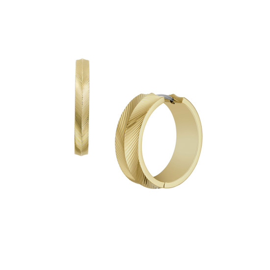 Fossil JF04537710 mindjuše alke Harlow Linear Texture Gold Tone Stainless Steel 24mm
