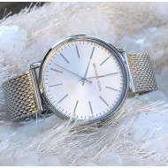 Michael Kors MK4338 ženski sat Pyper Silver Tone Mesh Band 38mm
