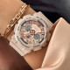 G-SHOCK GMA-S120MF-4A ženski sat Lady Mid-Size Analog-Digital Nude Rose Gold 20ATM