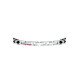 Sector SZV70 muška narukvica ARM Ring Bandy Bestseller Gunmetal Tone Stainless Steel Black Detail
