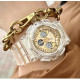 BABY-G BA-130CVG-7A ženski sat G-Shock Mini Pover Edition Transparent Gold Tone Dial 20ATM