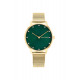 Tommy Hilfiger 1782668 muški sat Pippa Minimalist Gold Tone Stainless Steel Mesh Band Sunray Green Dial 35mm Bestseller