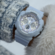 BABY-G BA-110WP-2A ženski sat G-Shock Mini Pover Edition All Ice Blue Matte Finish 10ATM