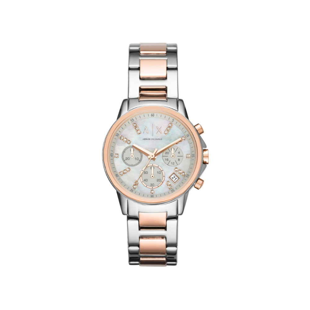 Armani Exchange Model AX4331 Armani Exchange Model AX4331 ženski sat u srebrnoj boji sa roze gold detaljima