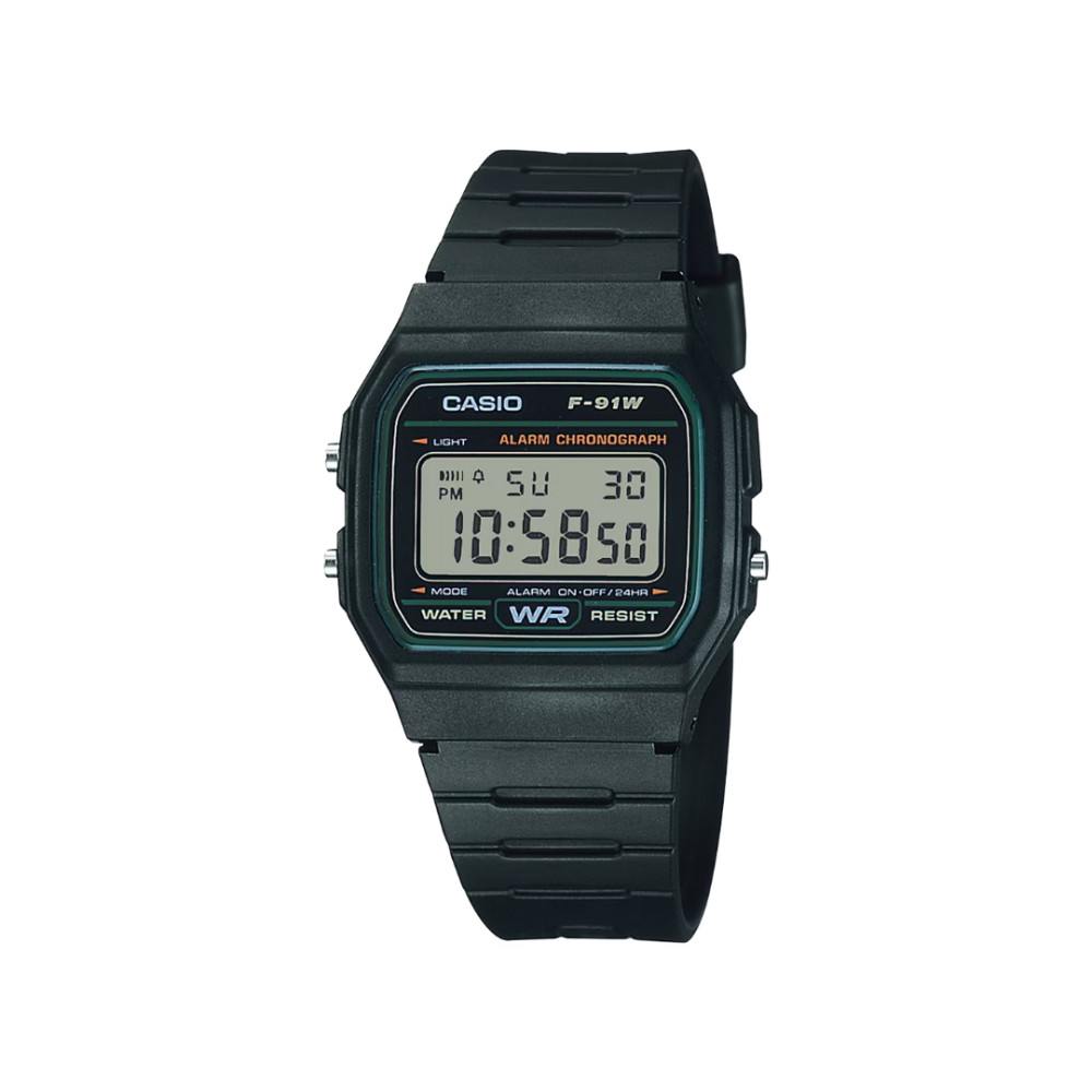 Casio Vintage ženski sat F-91W-3 Casio Vintage ženski digitalni sat sa baterijom koja traje do 7 godina