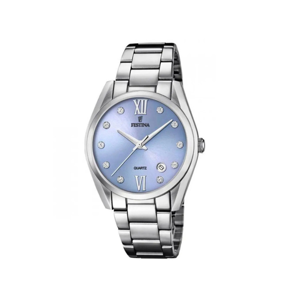 Festina ručni ženski sat F16790/B Festina ručni ženski sat sa mineralnim staklom i brojčanikom u boji lavande