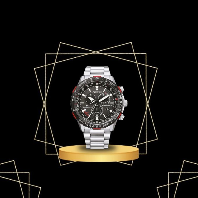 Citizen CB5001-57E Promaster Sky muški sat sa crnim brojčanikom i čeličnom narukvicom