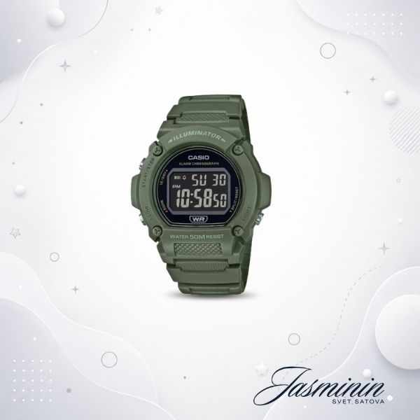 Casio W-219HC-3B Casio W-219HC-3B dečiji sat