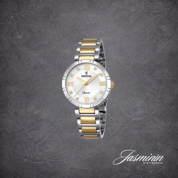 Ženski sat Festina F16937/A u srebrno-zlatnoj nijansi